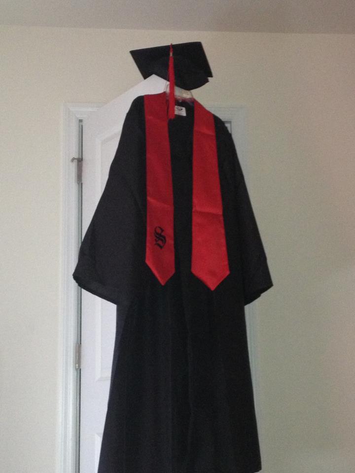 Ariel Graduation Cap & Gown