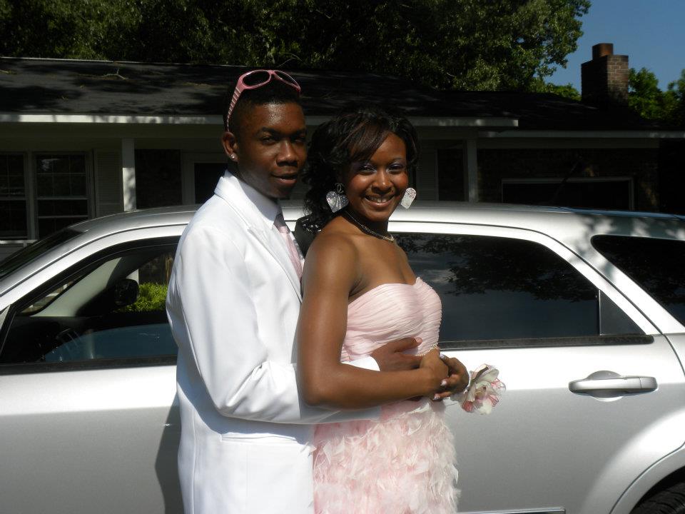 Marquel & Ariel @ his 2012 prom